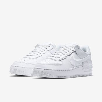 Nike Air Force 1 Shadow - Női Utcai Cipő - Fehér/Fehér/Fehér